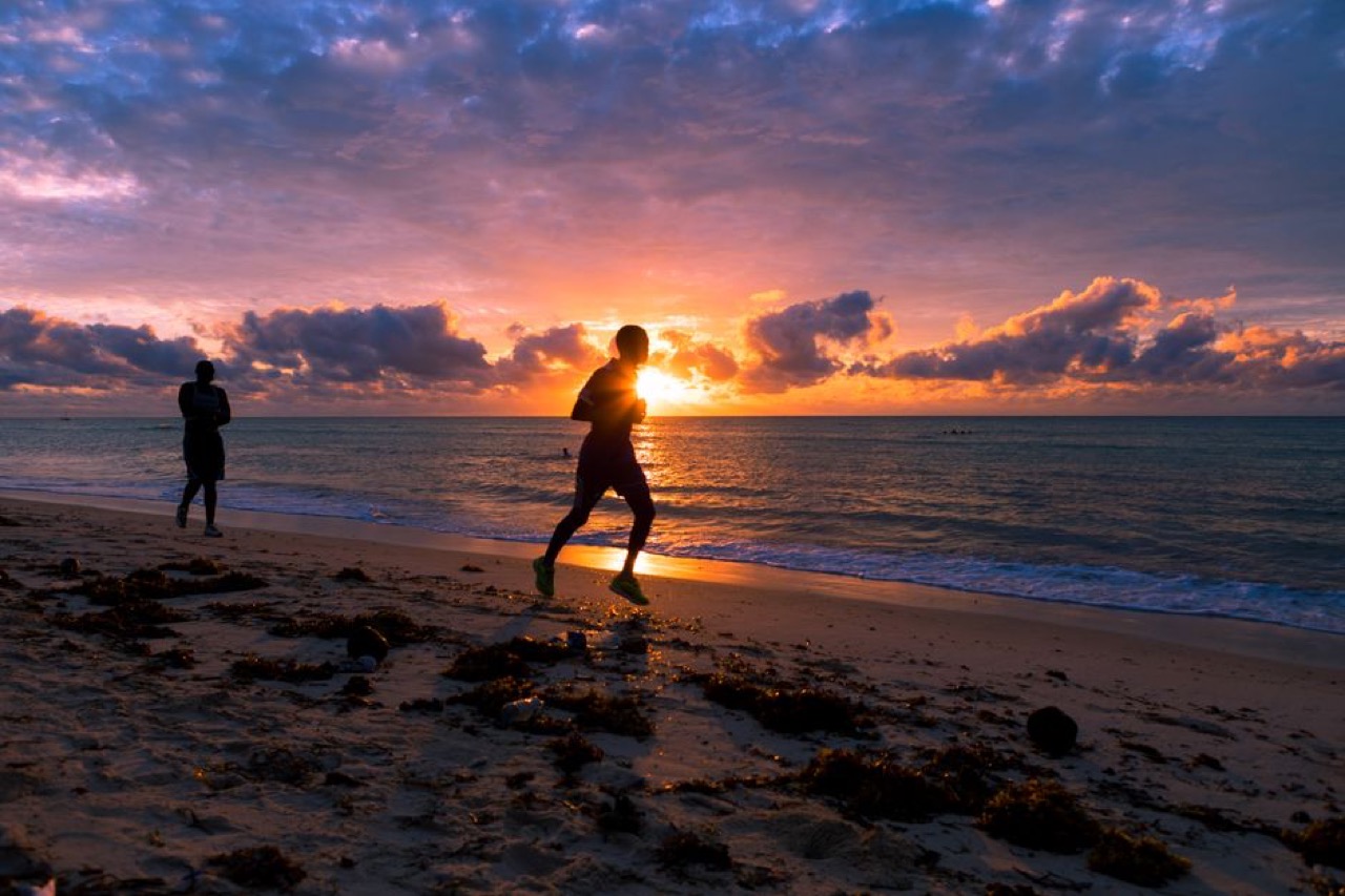 Network plans explained Person jogging sunrise
