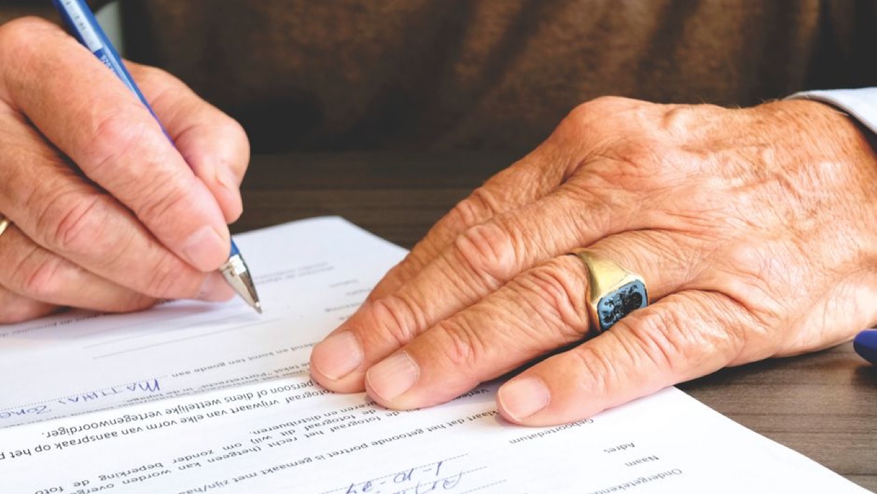 Maternity benefits checklist for medical aid Signing documents desk