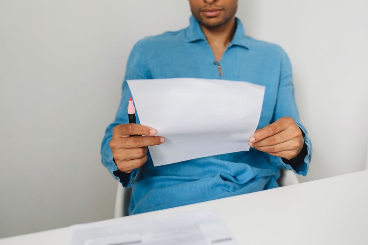 Medical aid resignation and cancellation letter template Reading a letter at desk